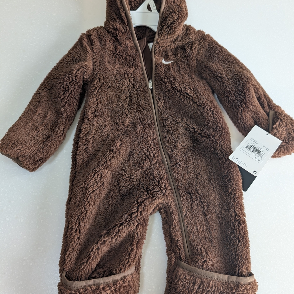 Nike Brown Fleece Kids One Piece